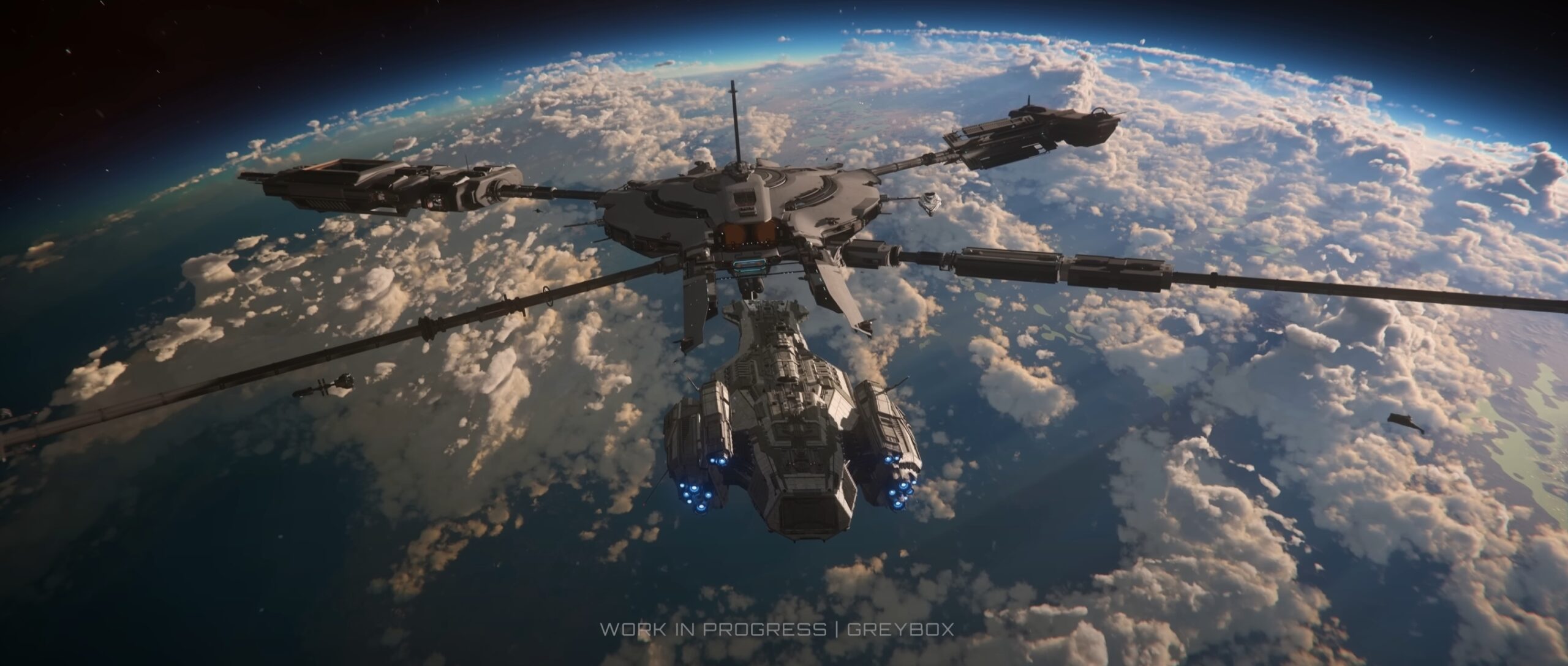 軌道上宇宙ステーション建設
