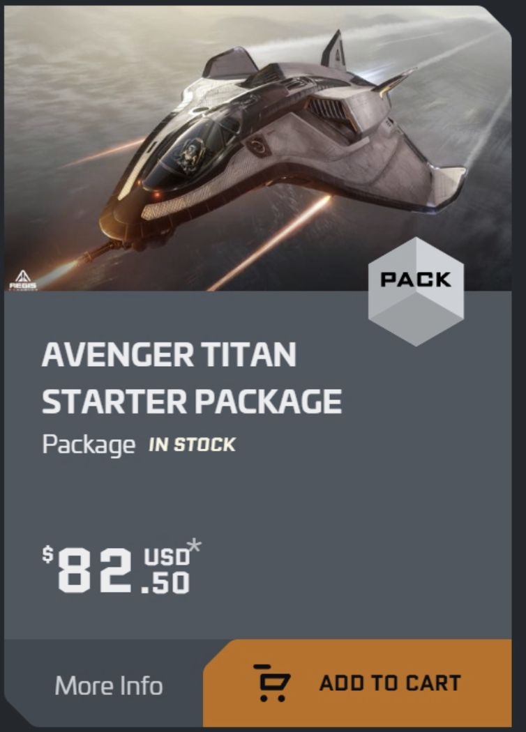 Avenger Titanパッケージ