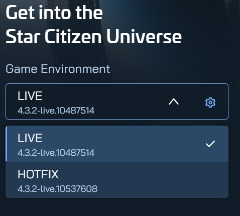 ランチャー選択画面