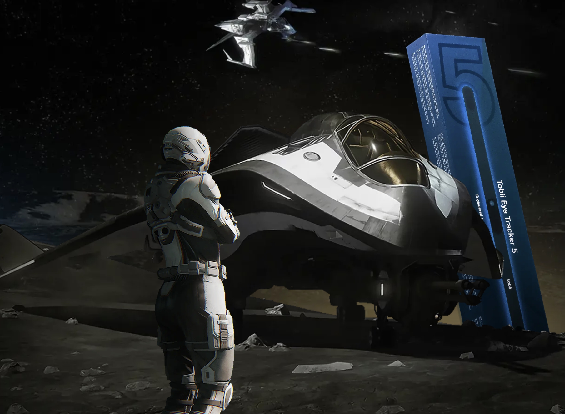 Tobii Eye Tracker 5 with Avenger Titan