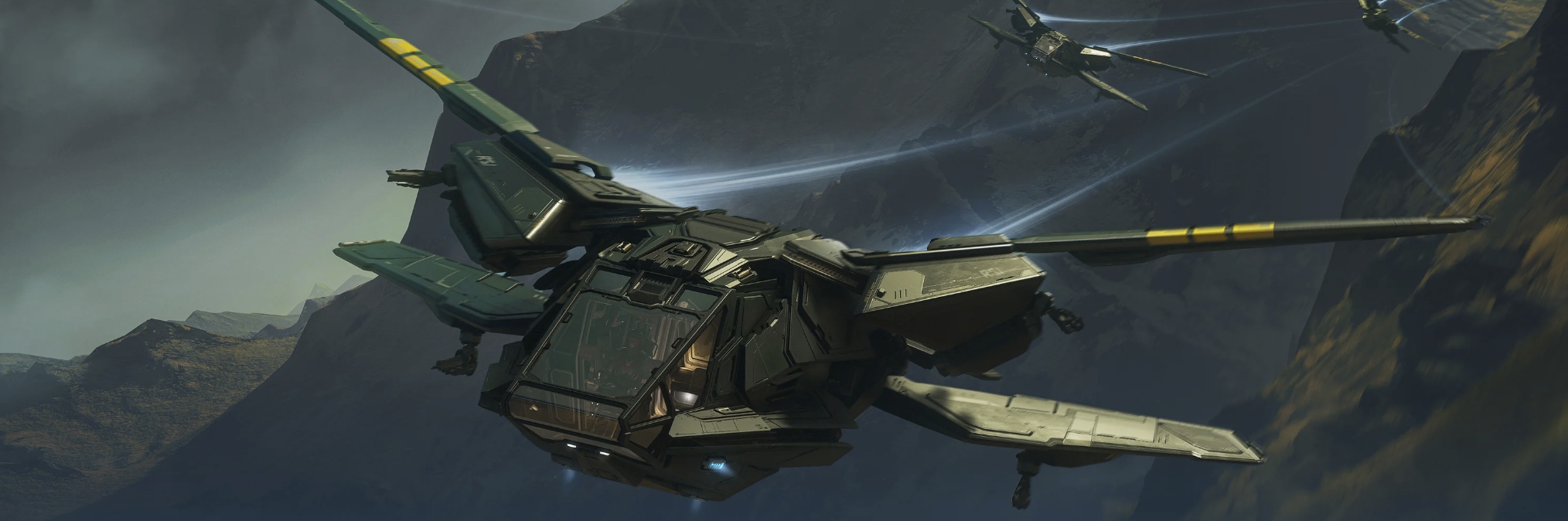 Aurora Mk II が飛行しているイメージ