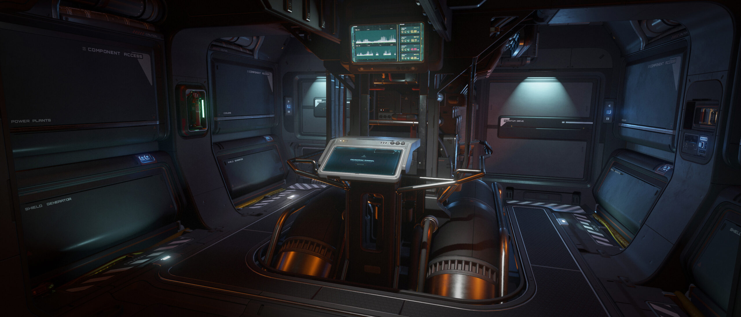 Hull B 船内画像1