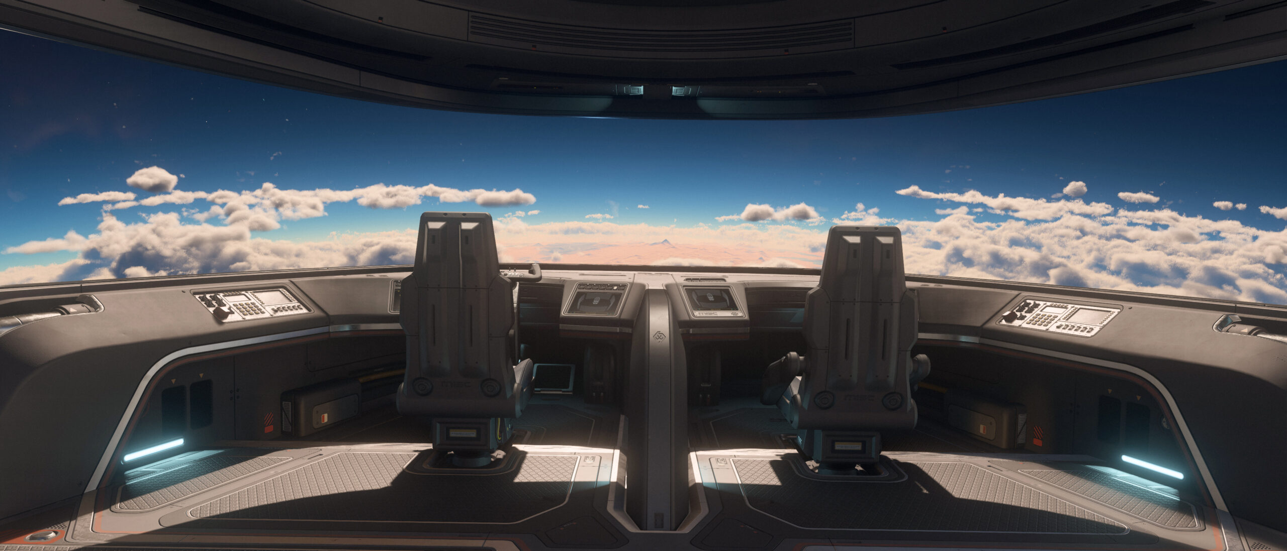 Hull B コックピット